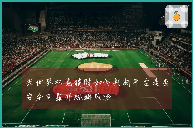买世界杯竞猜时如何判断平台是否安全可靠并规避风险