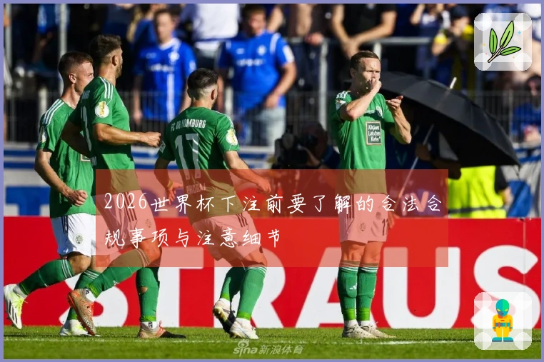 2026世界杯下注前要了解的合法合规事项与注意细节